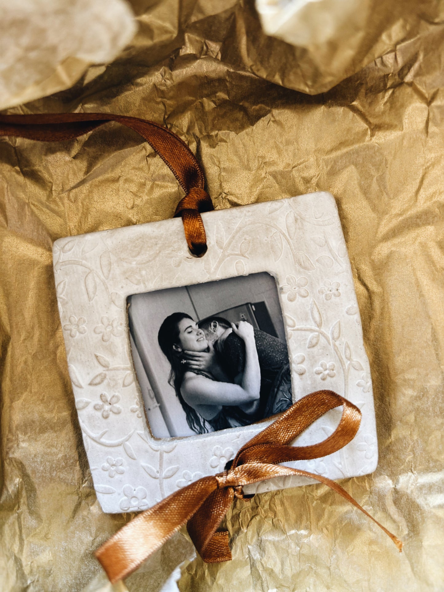 Christmas Frame Floral