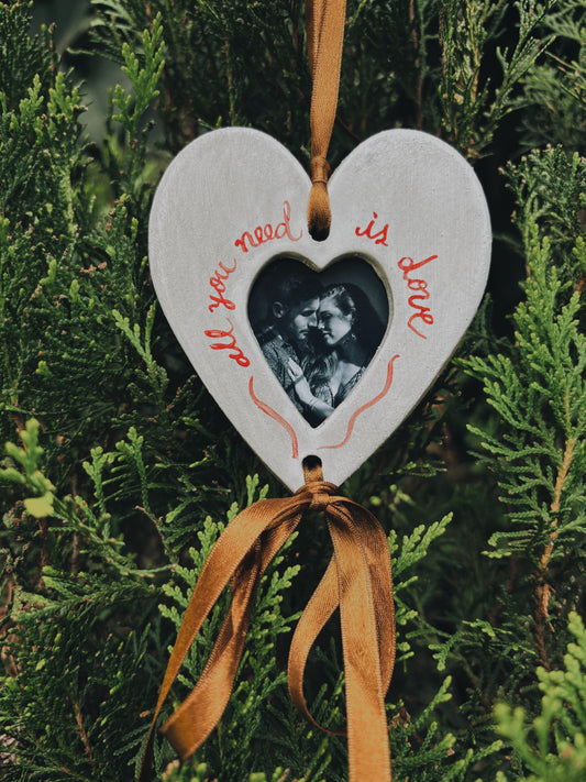 Christmas Frame Love is All You Need