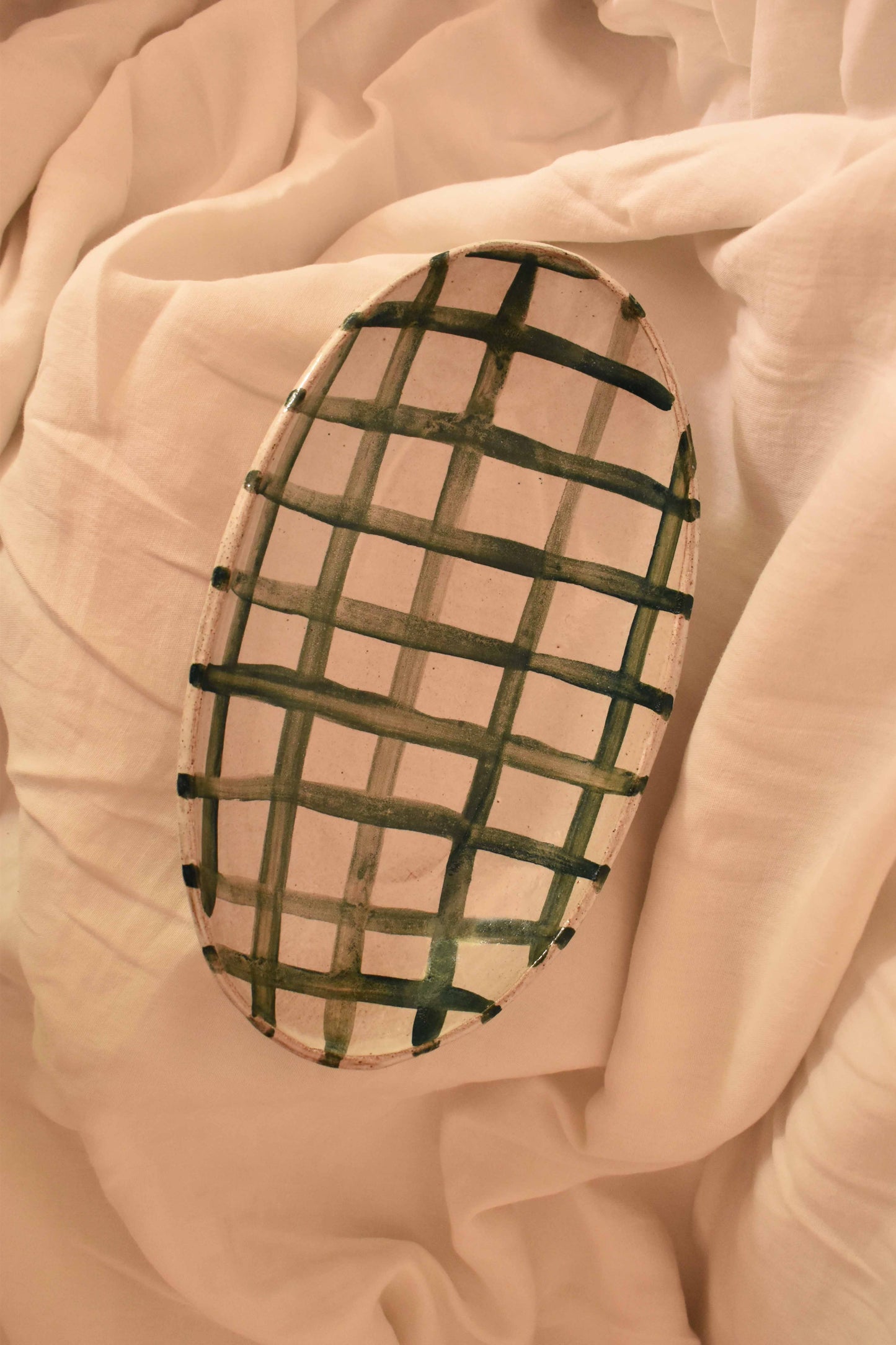 Bandeja Green Plaid Navidad