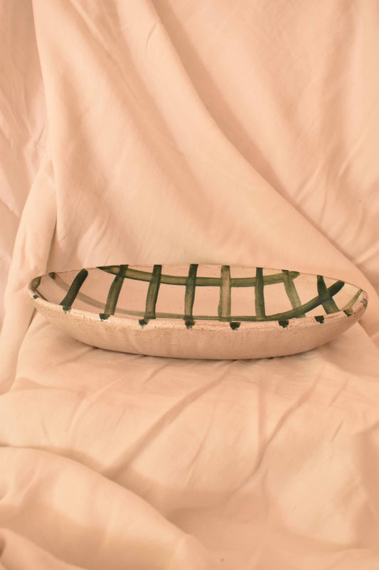 Bandeja Green Plaid Navidad