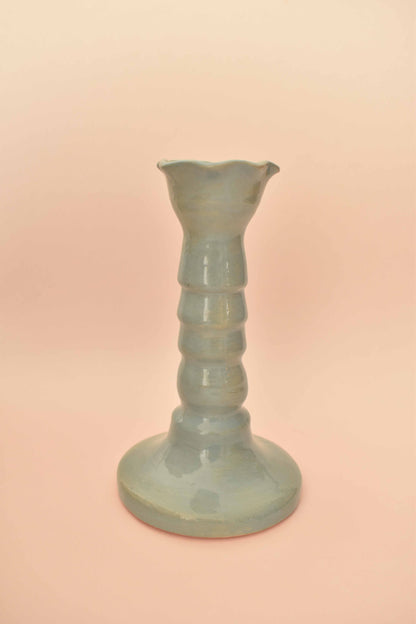 Candelabro Lirio Azul Sereno