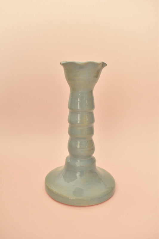 Candelabro Lirio Azul Sereno