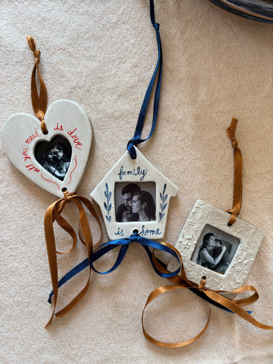 Christmas Frame Floral