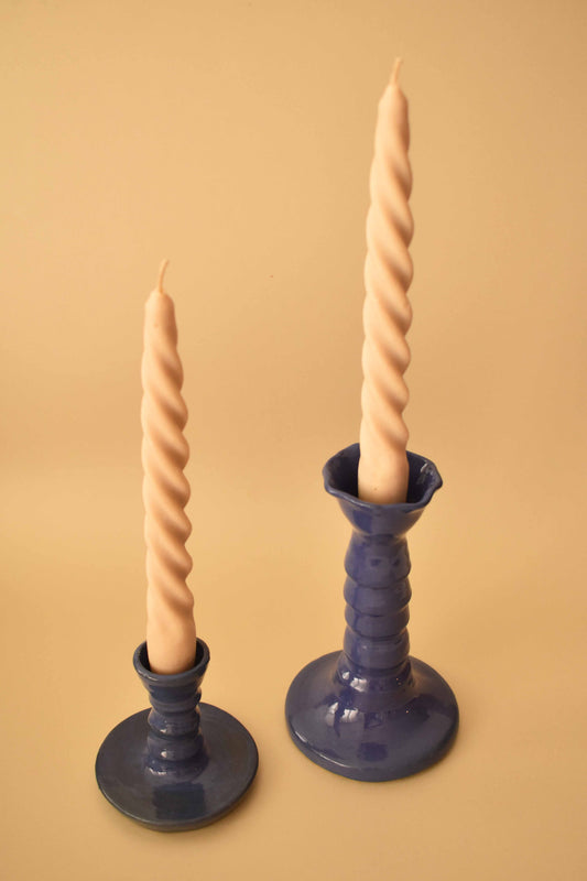 Candelabro Mini Azul Cobalto