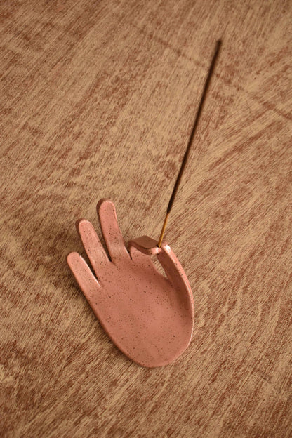 Portaincienso Mudra Rosa