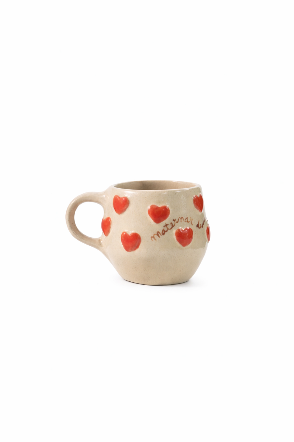 Mug Corazones "Maternar desde el corazón"