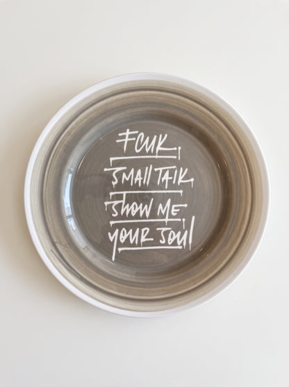 Plato "Fcuk Small Talk Show Me Your Soul" Collab CR