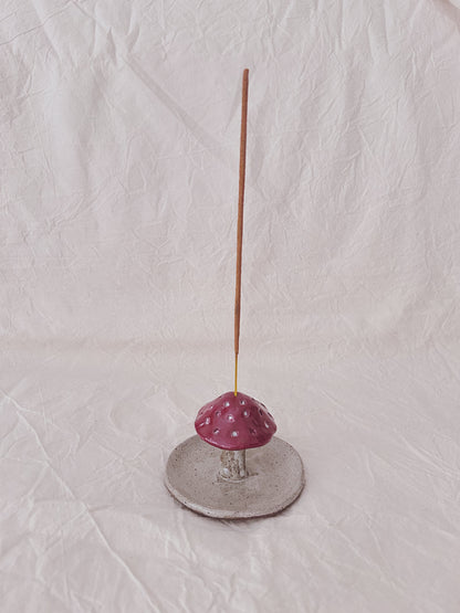Amanita Shroom Incense Holder