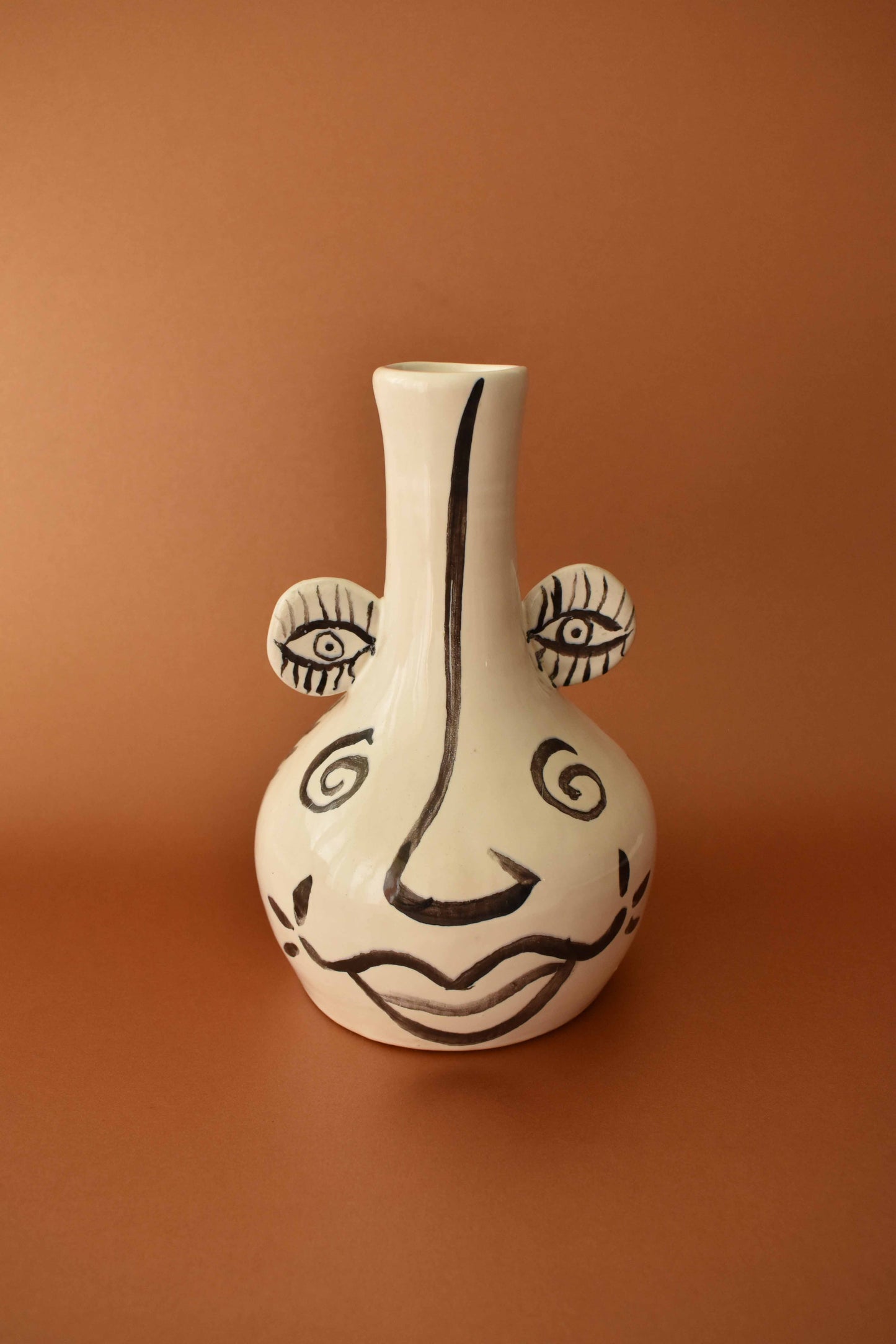 Florero Poporo Doble Cara B&N