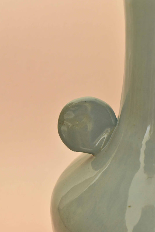 Florero Poporo Azul Sereno