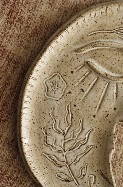 Plato Luna Selene Blanca