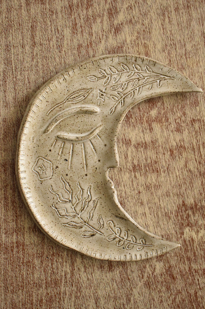 Plato Luna Selene Blanca